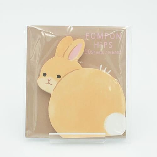 うさぎのおしり ダイカットメモ うさぎ雑貨店 Rebekka うさぎのおしり ダイカットメモ うさぎ雑貨店 Rebekka