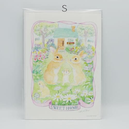 A4ミニアートポスター 23種類 [luluSTORE] - うさぎ雑貨店 Rebekka