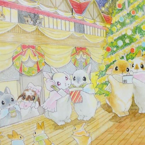 A4 イラスト 10種類 [ VeryBerry ] - うさぎ雑貨店 Rebekka