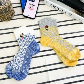 <img class='new_mark_img1' src='https://img.shop-pro.jp/img/new/icons1.gif' style='border:none;display:inline;margin:0px;padding:0px;width:auto;' />Doggy Face Socks
