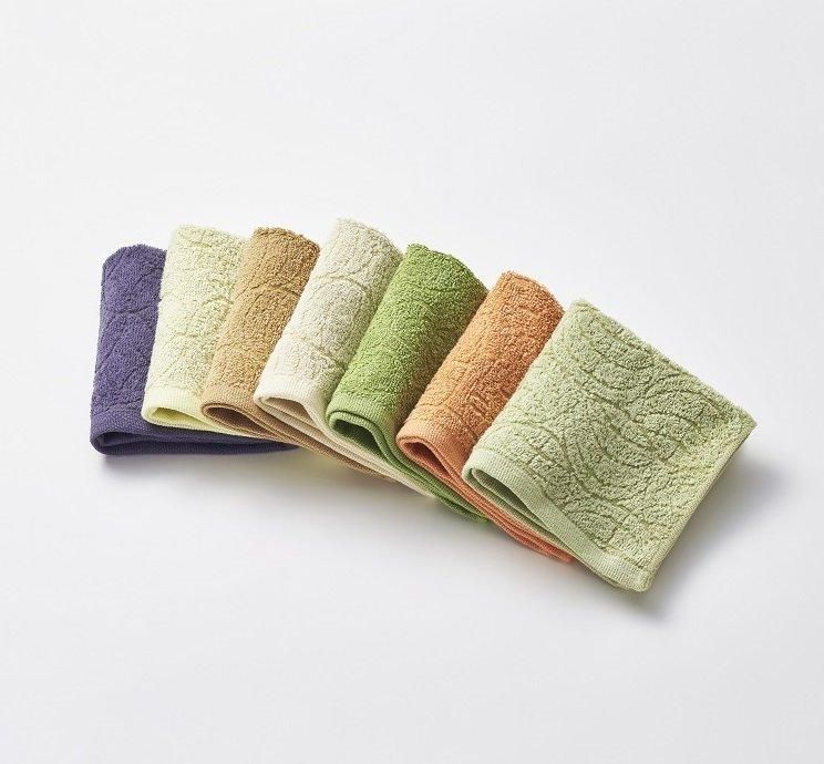 ふくろやタオル 野菜染めタオル「雫～SHIZUKU～」