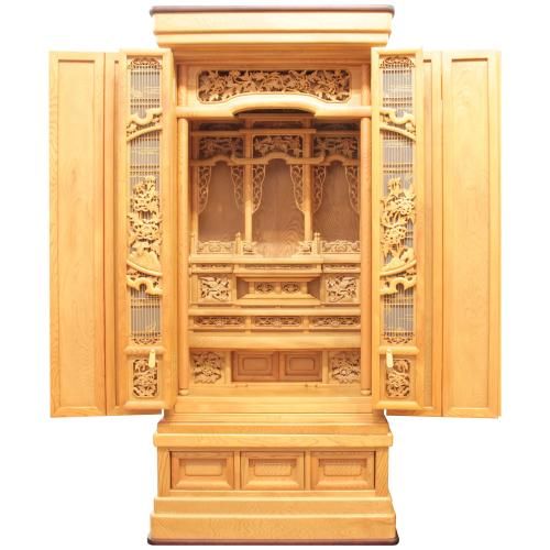仏壇 唐木 屋久杉 椿 | 日本製 - 仏壇 神棚の松山神仏具店