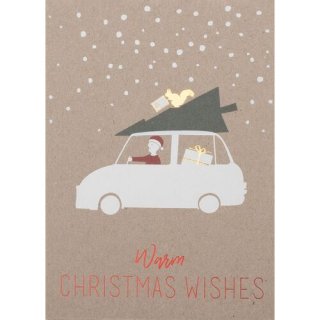 クリスマスカード Winter card