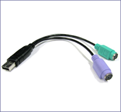 USB-62USB Type-A ()  PS/2 ߥDIN6ԥ (᥹) x2 Ѵץ
