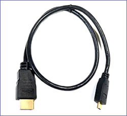 2HDMI-05MHDMI 2.0 TypeA ()  Type D () ֥ 0.5m