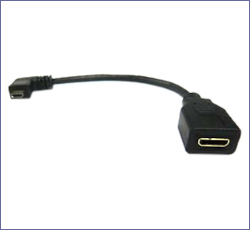 CD-015LHDMI Type C (᥹)  HDMI Type D () L()Ĺ֥ 0.15m