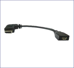 DA-015LHDMI Type D (᥹)  HDMI Type A () L()Ĺ֥ 0.15m