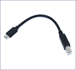 2BUC-015OTGUSB 2.0 OTG֥ (USB Type C   USB Type B )  0.15m