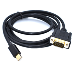MDPVGA-18Mini DisplayPort ()  VGA ߥD-sub 15ԥ () Ѵ֥ 1.8m