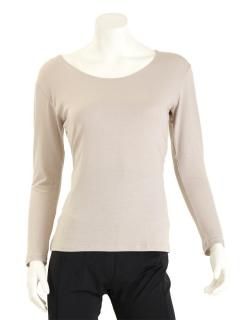 【創業祭2025】レディース あったか ラウンドネック9分袖Tシャツ 2枚セット|ナノミックス リカバリーウェア トップス インナー 敏感肌 秋冬 吸水速乾 消臭抗菌 保温保湿 日本製 96101