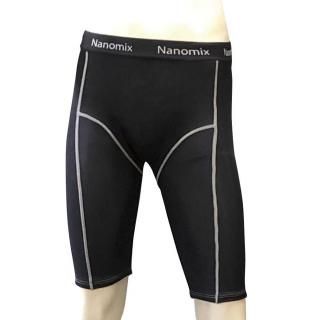 【創業祭2025】薬湯Dr. コンチネンス ハーフパンツ ナノミックス 着圧 フラットシーマ 温活 腸活  95601gsi-sk