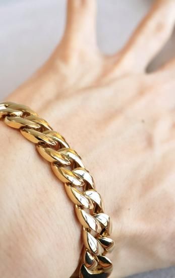 18金製イタリアンゴールド ブレスレット Made in Italy - ROSEWOOD