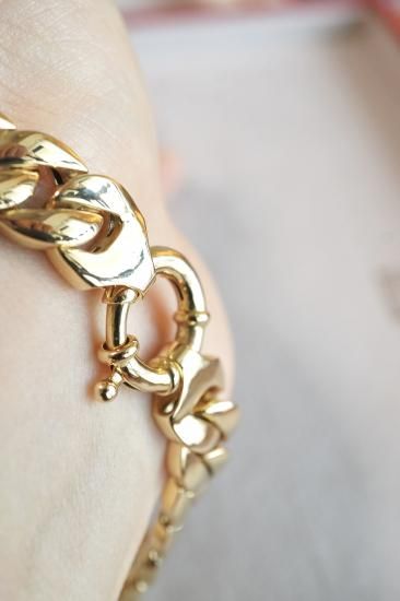 18金製イタリアンゴールド ブレスレット Made in Italy - ROSEWOOD