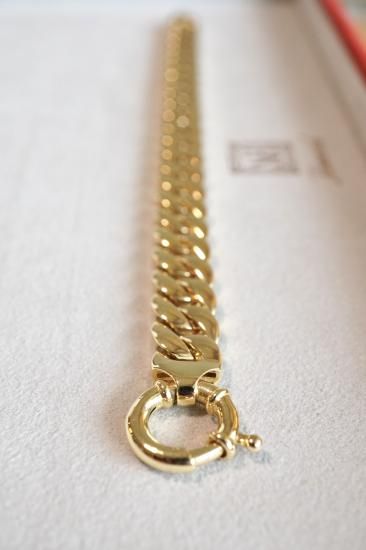 18金製イタリアンゴールド ブレスレット Made in Italy - ROSEWOOD