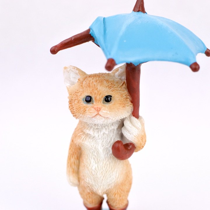 ネコ雨傘