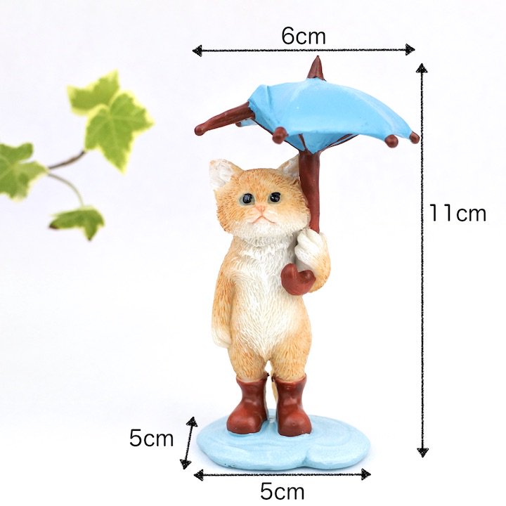 ネコ雨傘
