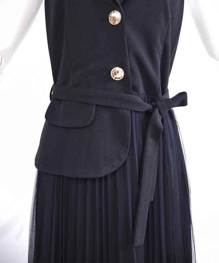 【美品✨】定価36,000円❤️イタリア製 リナシメント✨コットンワンピース イタリア RINASCIMENTO リナシメント / テーラーカラー アシメ