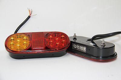 Groupstar LED 楕円型S テールランプ 左右セット - MAVERICK Groupstar LED 楕円型S テールランプ 左右セット - MAVERICK