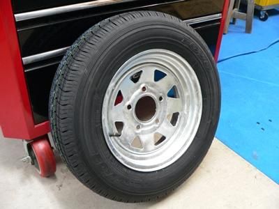 GT インチ　スチールホイール＆TOYO　V2タイヤ　亜鉛メッキ　5穴　PCD.3　   MAVERICK　SPORTS