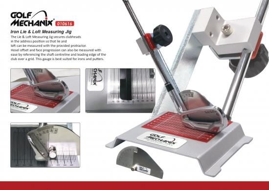010616 Golfmechanix デスクトップ エコノミー ロフト＆ライ測定