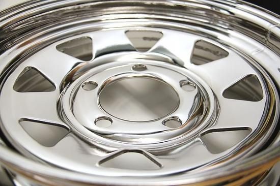 13インチ メッキホイール 廃盤 13AC CVP 13 インチホイール アルミクロームメッキ 5穴 PCD