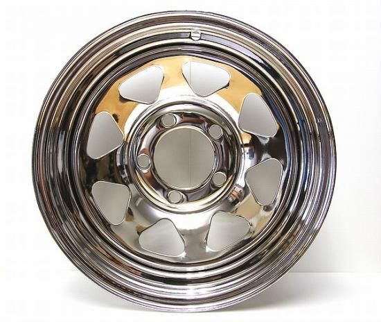 14AC CVP　14　インチホイール　アルミクロームメッキ　5穴　PCD-114.3 - MAVERICK　SPORTS