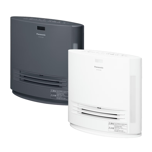 パナソニック ナノイーX搭載 加湿機能付きセラミックファンヒーター DS-FKX1206(lc)