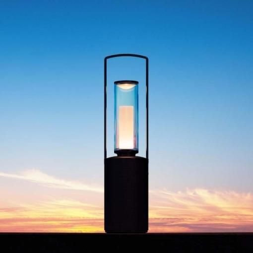 シャープ ポータブルスピーカー　ランタン　DL-FS01L-S オリーブシルバー DL-FS01L | ポータブルスピーカーランタン：シャープ