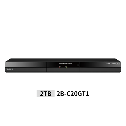 SHARP ֥롼쥤ǥ쥳 AQUOS ȥץ塼ʡ [2TB] 2B-C20GT1cb
