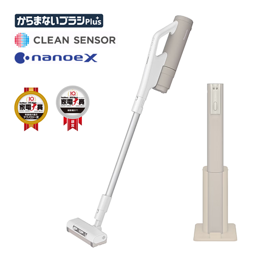 パナソニック マイクロミスト搭載 セパレート型コードレススティック掃除機 クリーンドック搭載 MC-NX810KM(lc)