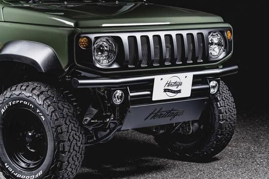 【GINGER掲載商品】 TRADITIONAL トラディショナルバンパー74 BK FRONT 74 BUMPER 乗用車
