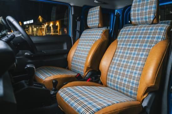 NOSTALGIE SEAT COVER THE CHECKERS ノスタルジーシートカバーザ