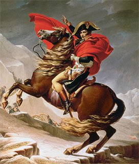 アルプスを越えるナポレオン