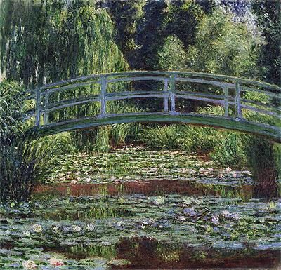 ジヴェルニーモネ、日本の橋と睡蓮の池、風景画、印象派、額付き、複製画 楽天市場】クロード モネ 絵画 『 睡蓮 』ジヴェルニーの日本の