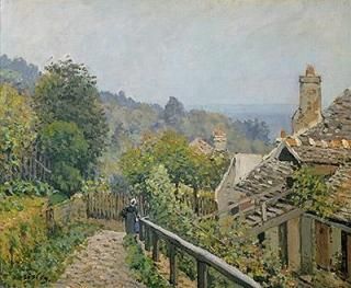 《ルヴシエンヌ、またはマルリーの高台》 原画同寸 9種類から選べる無料額装付き