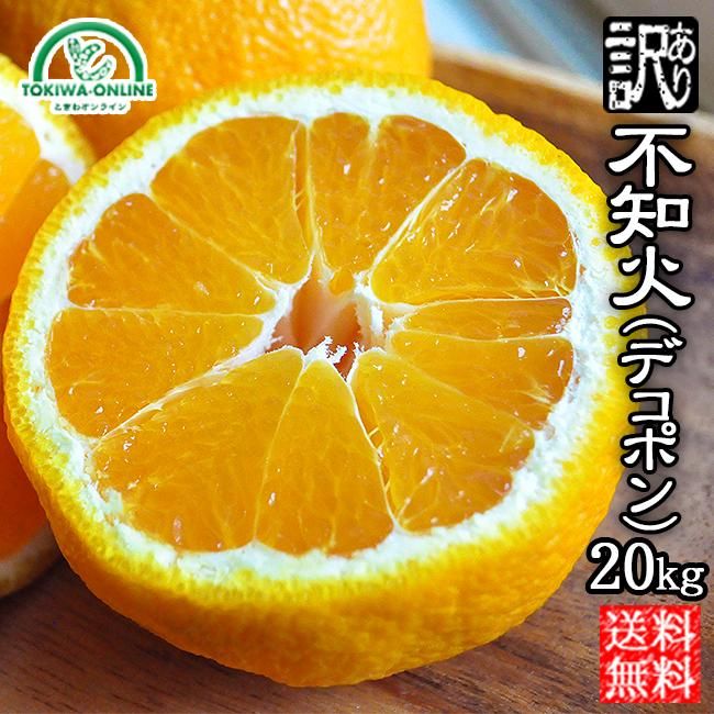 デコポン 訳あり 不知火(愛媛産)20Kgのお取り寄せ販売(通販 デコポン 訳あり 不知火(愛媛産)20Kgのお取り寄せ販売(通販