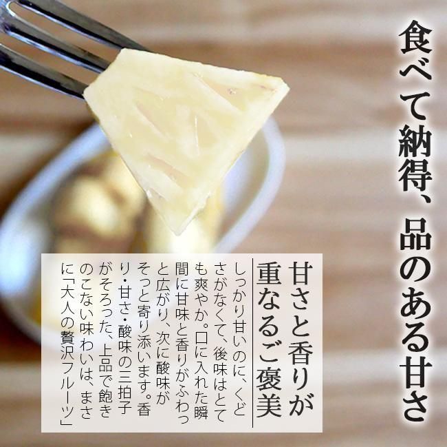 超レア！石垣島産　パイナップル　ホワイトココ　Lサイズ　3.5キロ　(3-4) 超レア！石垣島産 パイナップル ホワイトココ Lサイズ 3.5キロ