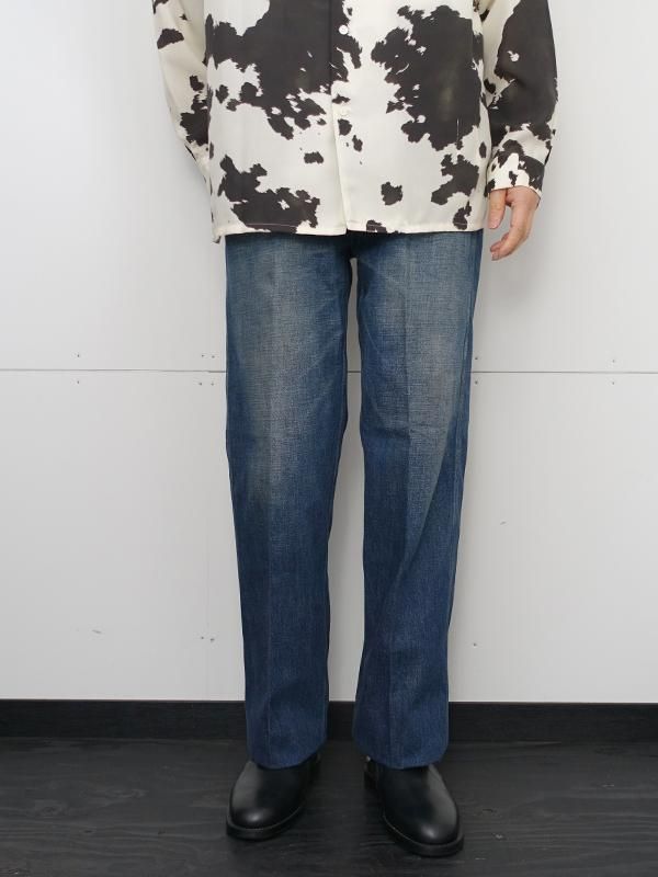 OLD JOE】BELTLESS WAIST JEAN TROUSER OLD JOE】BELTLESS WAIST JEAN TROUSER