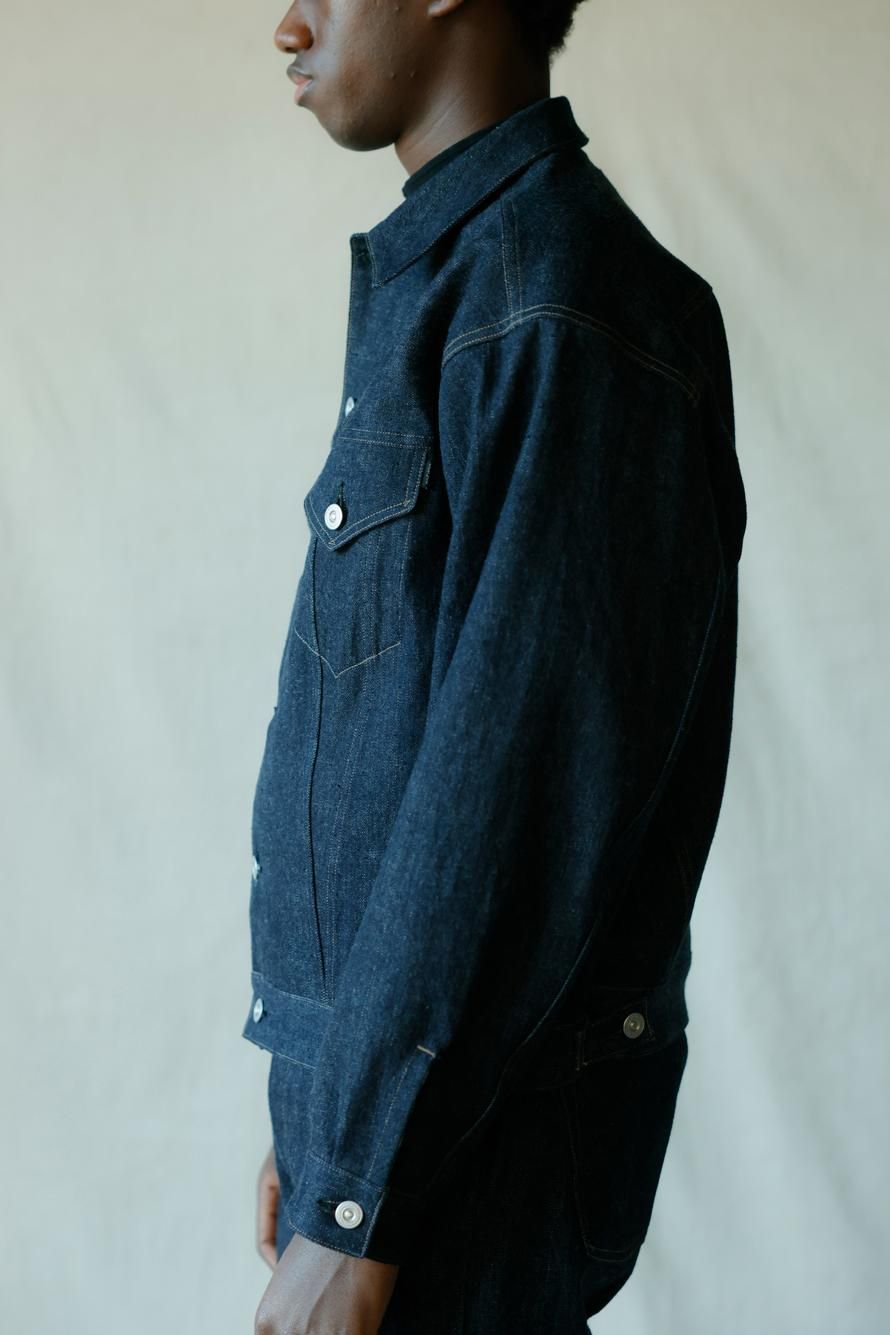 OLD JOE】CURVED FLAP JEAN JACKET (カーブド ジーンジャケット