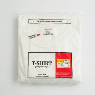 【WASEW】CREW NECK L/S PACK TEE (クルーネック ロングスリーブパックT)