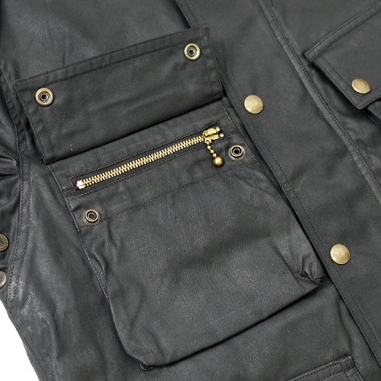 【ADDICT CLOTHES JAPAN】WAXED COTTON BMC JACKET (ワックスコットン BMCジャケット) -  福井のメンズセレクトショップ『Legrow（リグロー）』のオンラインショップ