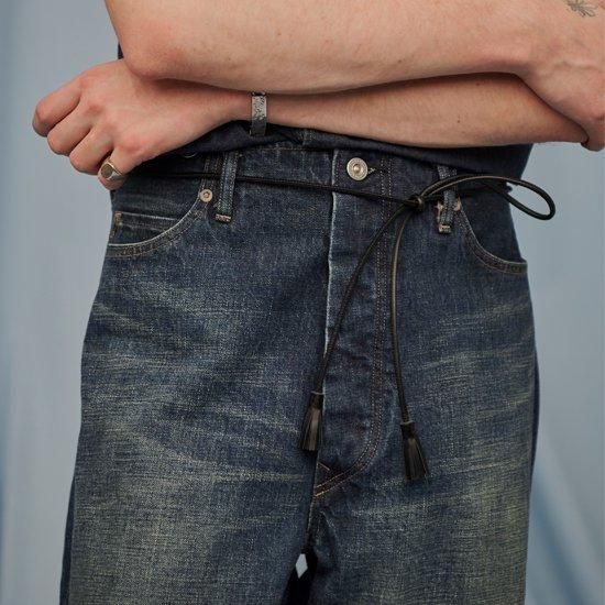 OLD JOE】LEATHER STRING BELT (レザーストリングベルト) - 福井 OLD JOE】LEATHER STRING BELT (レザーストリングベルト) - 福井