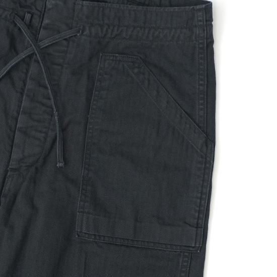 OLD JOE】PATINA HERRINGBONE GATHERING TROUSER (パティーナ