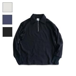 <img class='new_mark_img1' src='https://img.shop-pro.jp/img/new/icons10.gif' style='border:none;display:inline;margin:0px;padding:0px;width:auto;' />WASEWͽ ROUGH HALF ZIP SWEAT SHIRT