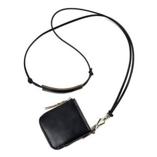 THE WONDER LUSTL-ZIP MINI WALLET -with strap- CHROMEEXCEL (Låץߥ˥å -ȥ饤դ-)