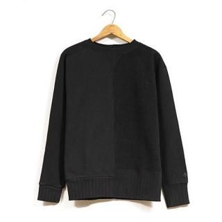 Nigel CabournARMY CREW JERSEY MIX BK (ߡ 롼 㡼 ߥå ֥å)