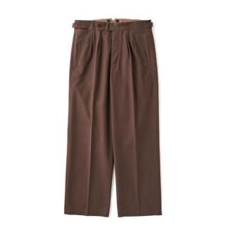 OLD JOEDOUBLE-PLEATED SMARTY TROUSER (֥ץ꡼ĥ ޡƥȥ饦)