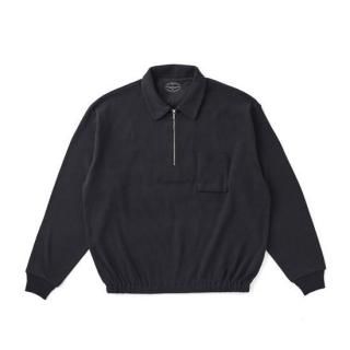 OLD JOEQUATER ZIP SILK NEP RIBED SHIRTS (å 륯ͥå ֥ɥȥåץ)