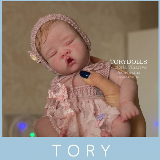 40㎝ ミッシェルちゃん Michelle フルシリコンベビー トリーさん作