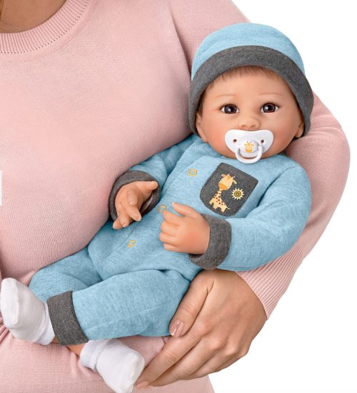 呼吸する赤ちゃん人形 オリバーちゃん アシュトンドレイク 男の子 48cm 